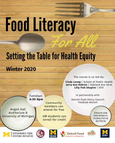 Food Literacy for All - Winter 2020