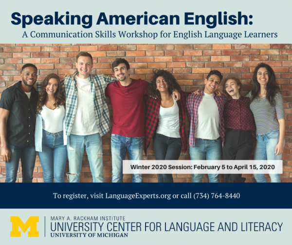 Speaking American English Graphic