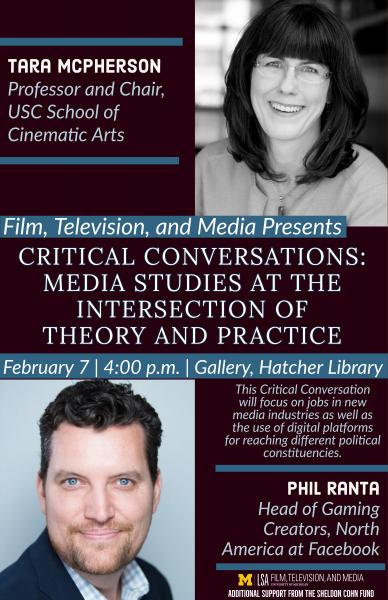 Poster with event details