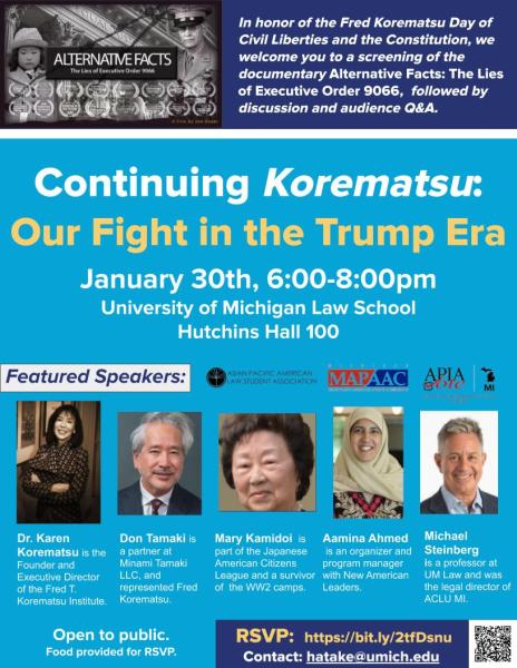 Korematsu Day Poster