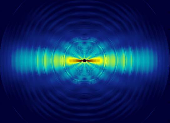 electrons streaming