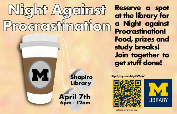 Night against procrastination