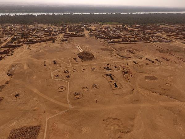 Drone photograph of El-Kurru