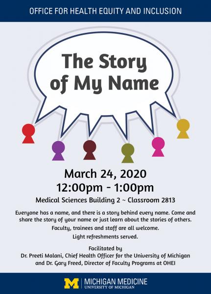 The Story of My name Image