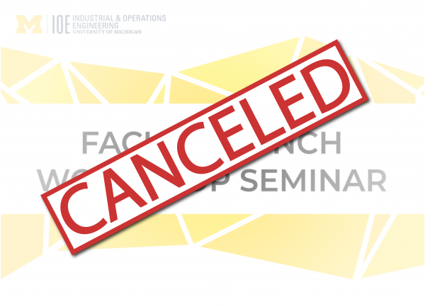 "Canceled" text