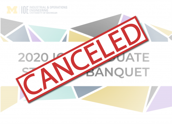 "Canceled" text