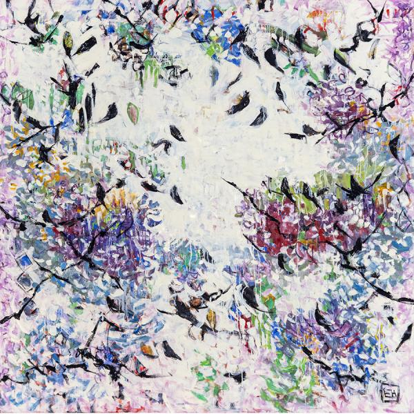 Violet Evolution by Ellie Harold, photograph by Steve Loveless
