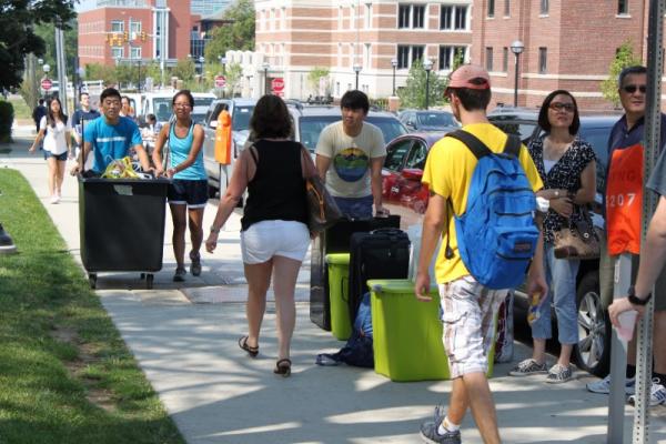 Move-in South Quad