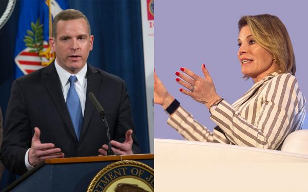 Paul Abbate and Teresa Carlson
