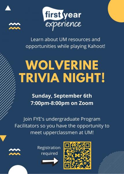 FYE Wolverine Trivia Night
