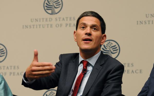 David Miliband (Photo: U.S. Institute of Peace)