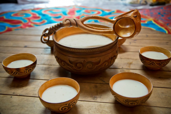 Koumiss-fermented mare's milk