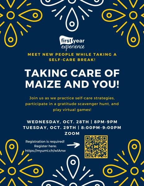 Taking Care of Maize and You Flyer