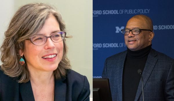 Lisa Daugaard and Broderick Johnson
