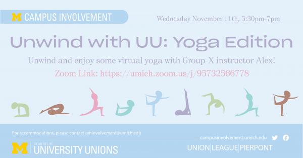 Unwind with UU: Yoga Edition