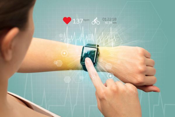 Looking at wearable device