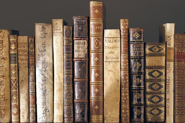 Book spines
