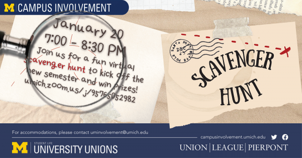 UU Weekly - Scavenger Hunt
