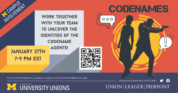 UU Weekly - Codenames Game Night