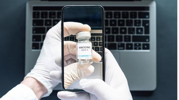 COVID vaccine and computer