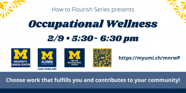 How to Flourish - Occupational Wellness