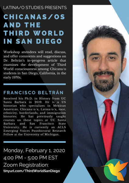 Chicanas_os and the Third World in San Diego Poster