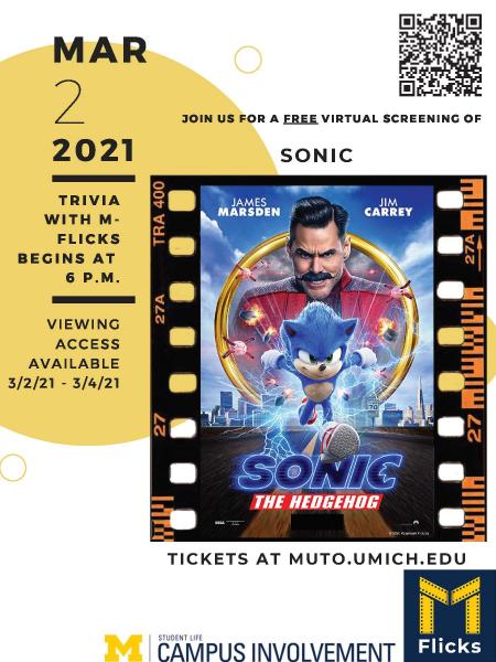 Sonic virtual screening with trivia on 3/2/21
