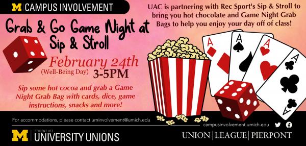 Grab & Go Game Night