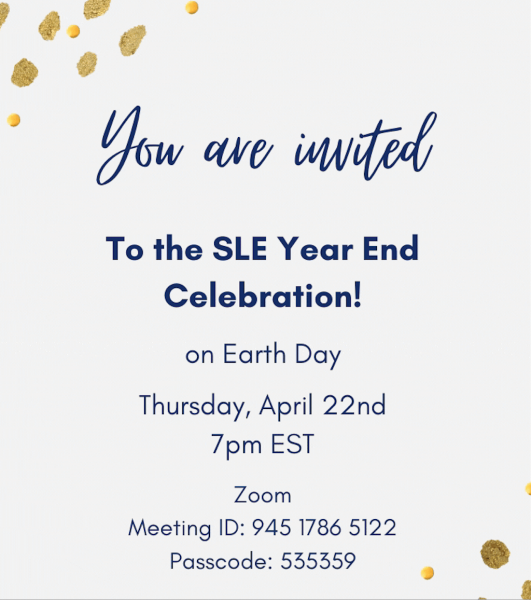 SLE Year End Celebration Invitation