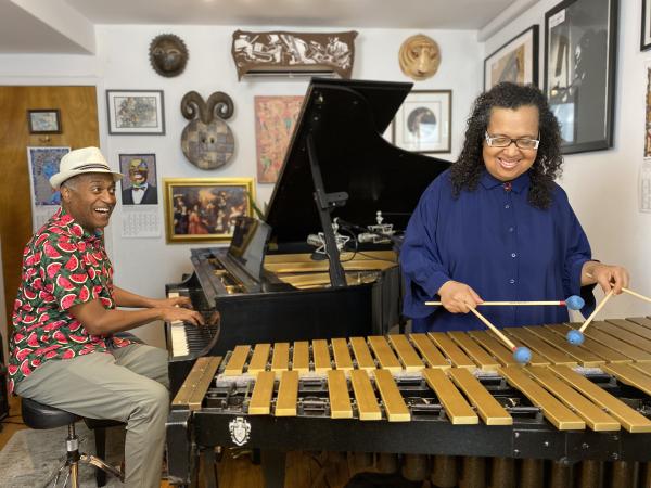 Lafayette Harris, Jr. & Cecilia Smith by Michelle Etwaroo