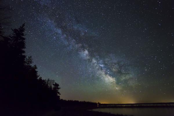 Dark Sky Park night scene