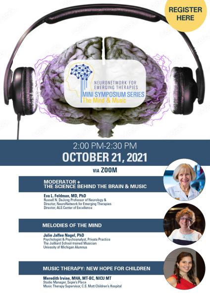 Flier for The Mind & Music