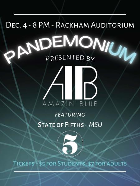 Amazin' Blue at Rackham Auditorium