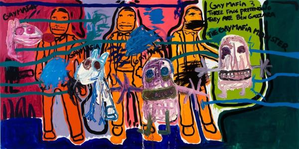 <p>Bjarne Melgaard, <em>Untitled</em>, 2007, Oil on canvas. Gift of Alan Hergott and Curt Shepard, 2017/2.151. © Bjarne Melgaard. Used with permission.</p>

