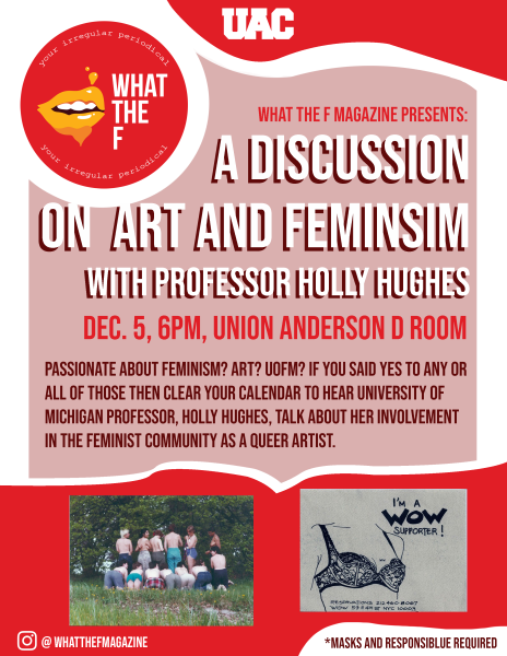 What The F Presents: A Discussion on Art and Feminism with Prof. Holly Hughes