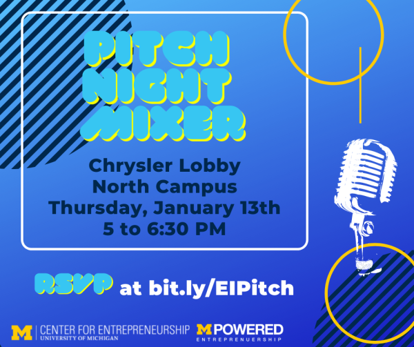 Pitch Night Mixer: Pitch Your Idea to an Audience and Win $100