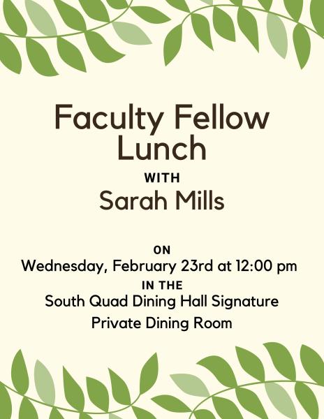 Lunch flyer