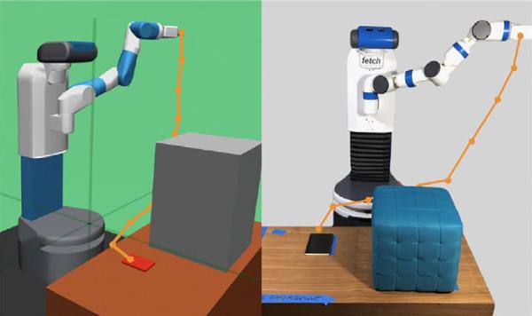 Fetch robot demonstration