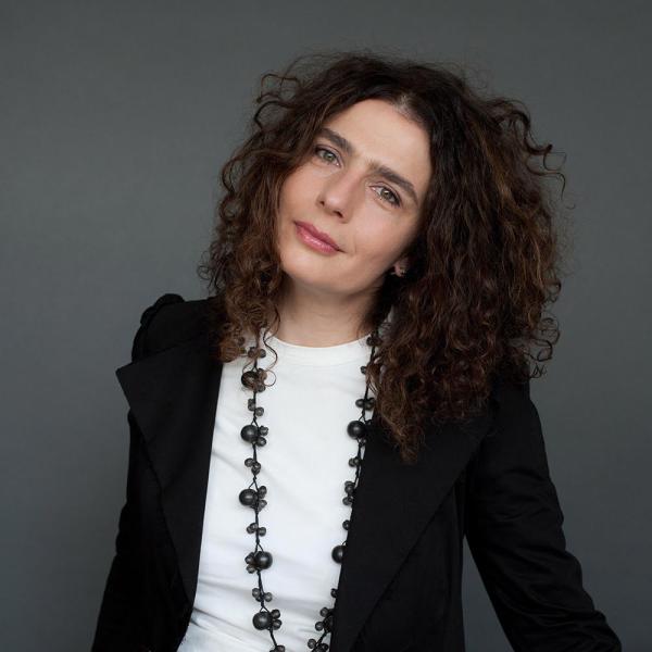 Arsinée Khanjian, actress, performer, producer, and civil rights activist. Photo Credit: Guilio Muratori