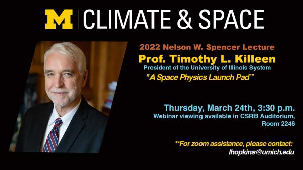 Professor Timothy L. Killeen, President of the University of Illinois System