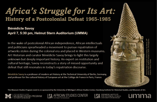 Africa’s Struggle for its Art