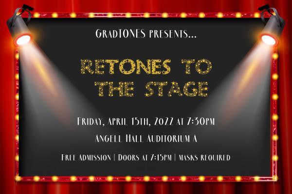 ReTONES to the Stage Concert Flyer
