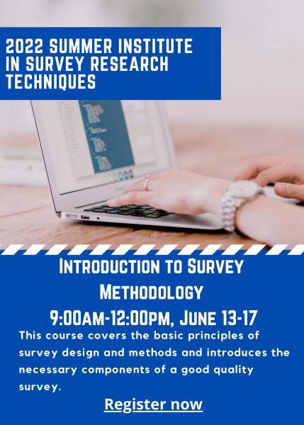 Introduction to Survey Methodology