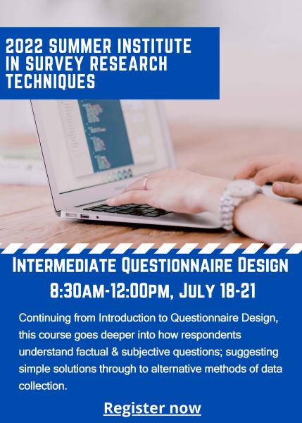 Intermediate Questionnaire Design