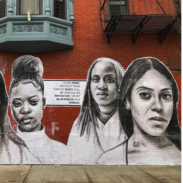 Mural by Tatyana Fazlalizadeh