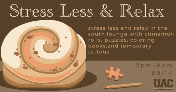Join us on 9/14 to enjoy some cinnamon rolls and relax!