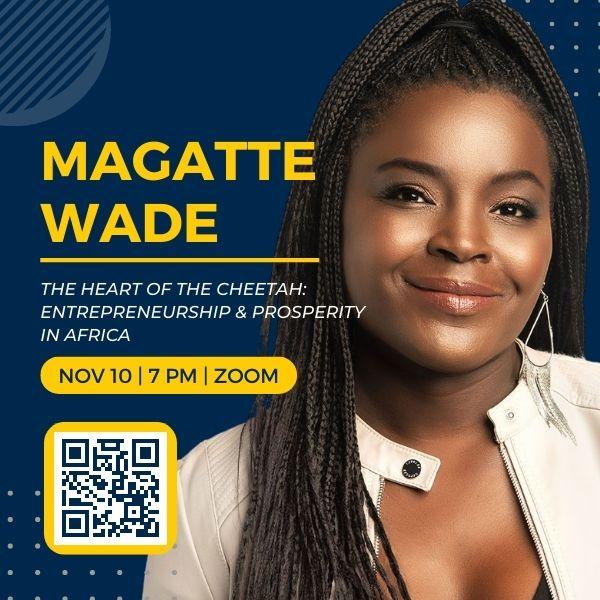 Join us for speaker Magatte Wade on Nov 10
