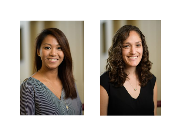 Felicia Hardi (left) Gabriela Suarez (right)
