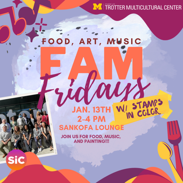 Image of FAM Fridays Flyer