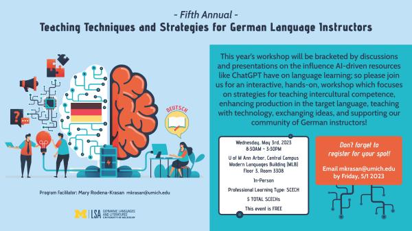 Teaching Techniques Workshop Flyer